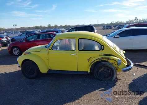 1973 Volkswagen Beetle z USA, uszkodzony, nr VIN 00000001332803021